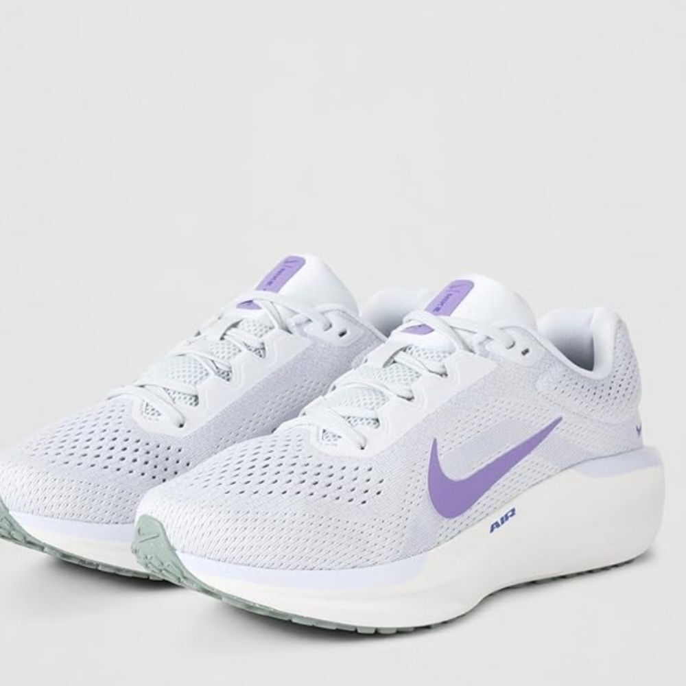 Nike‎ Winflo 11 Road Running Shoes- Pure Platinum/Ghost/Wild Violet/Concord